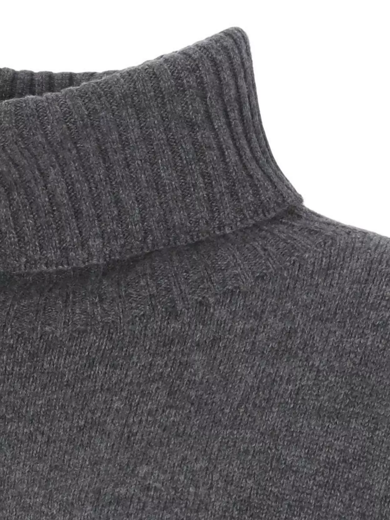 Vanise' Women's Turtleneck Sweater In Merino Cashmere
