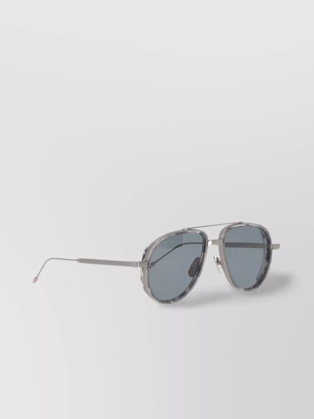 Thom Browne Metal Frame Aviator Sunglasses