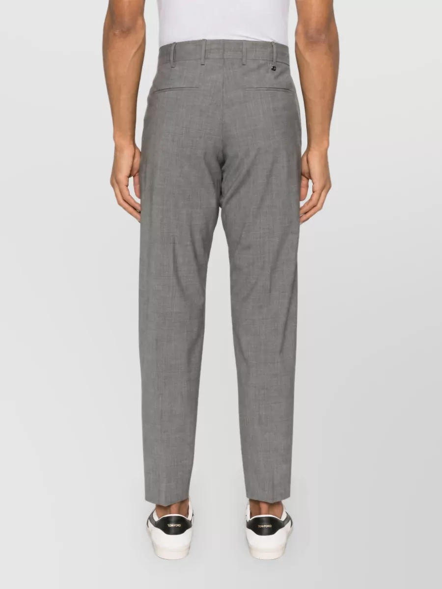 Pt Torino Virgin Wool Tailored Trousers