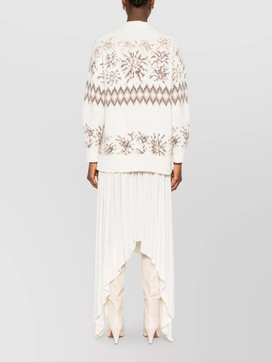 Fabiana Filippi Silk Cashmere Wool Bodysuit