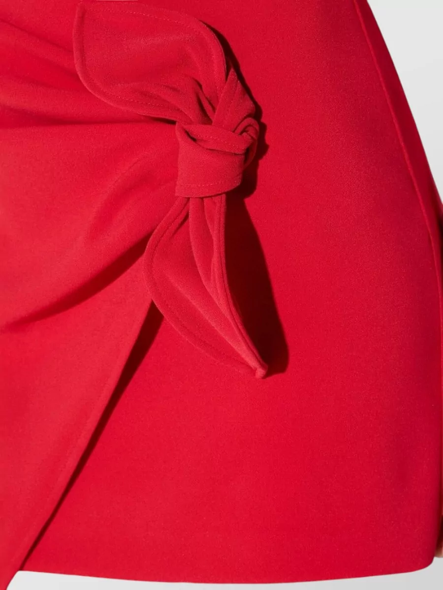 Elisabetta Franchi Wrap Mini Skirt