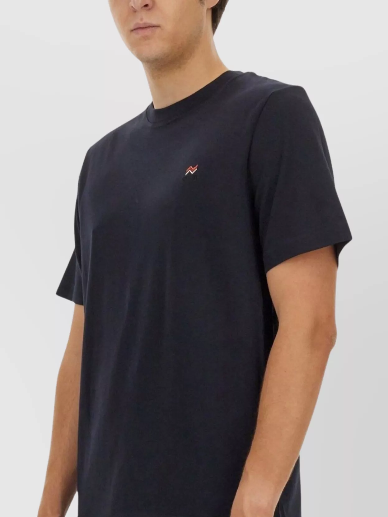 Missoni Short Sleeve Crew Neck Cotton T-Shirt