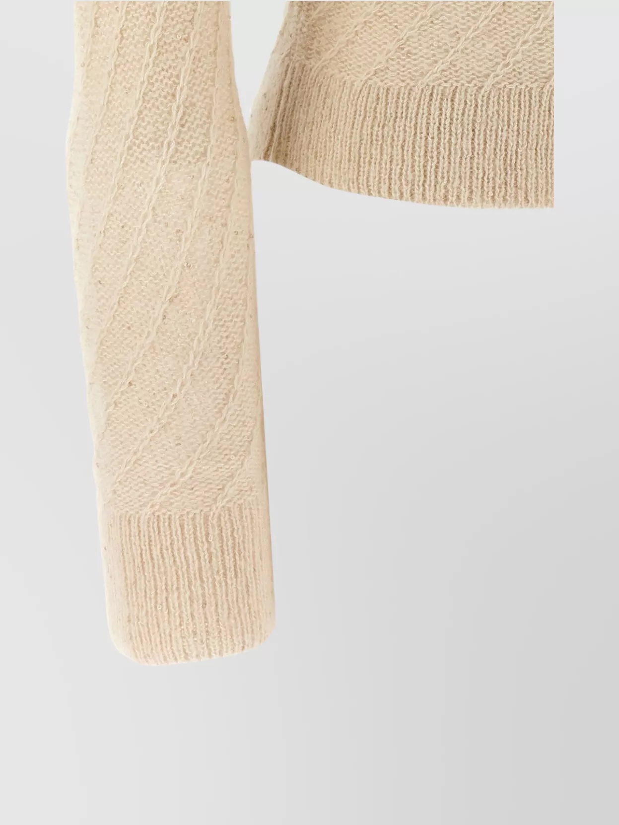 Fabiana Filippi Sequin Crochet Knit Cardigan