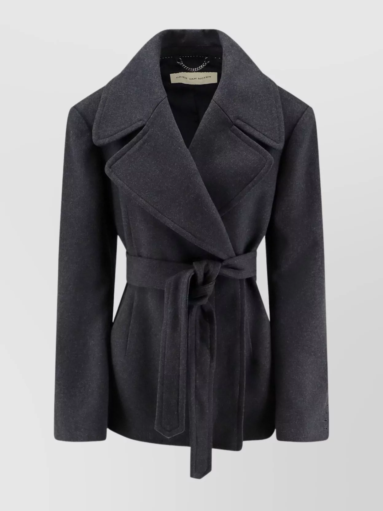 Dries Van Noten Tailored Cotton Blend Outerwear Piece