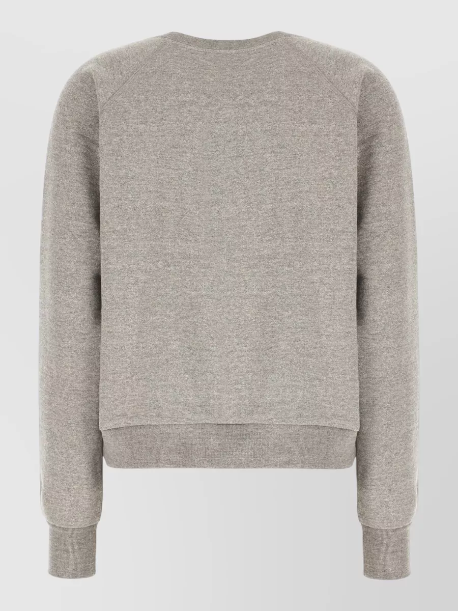 The Row Cashmere Blend Raglan Long-Sleeve Sweatshirt