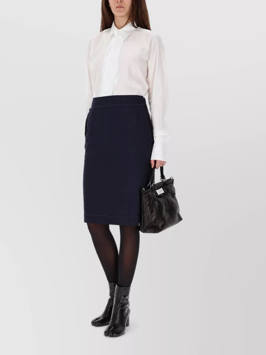 Maison Margiela Midi Pencil Skirt