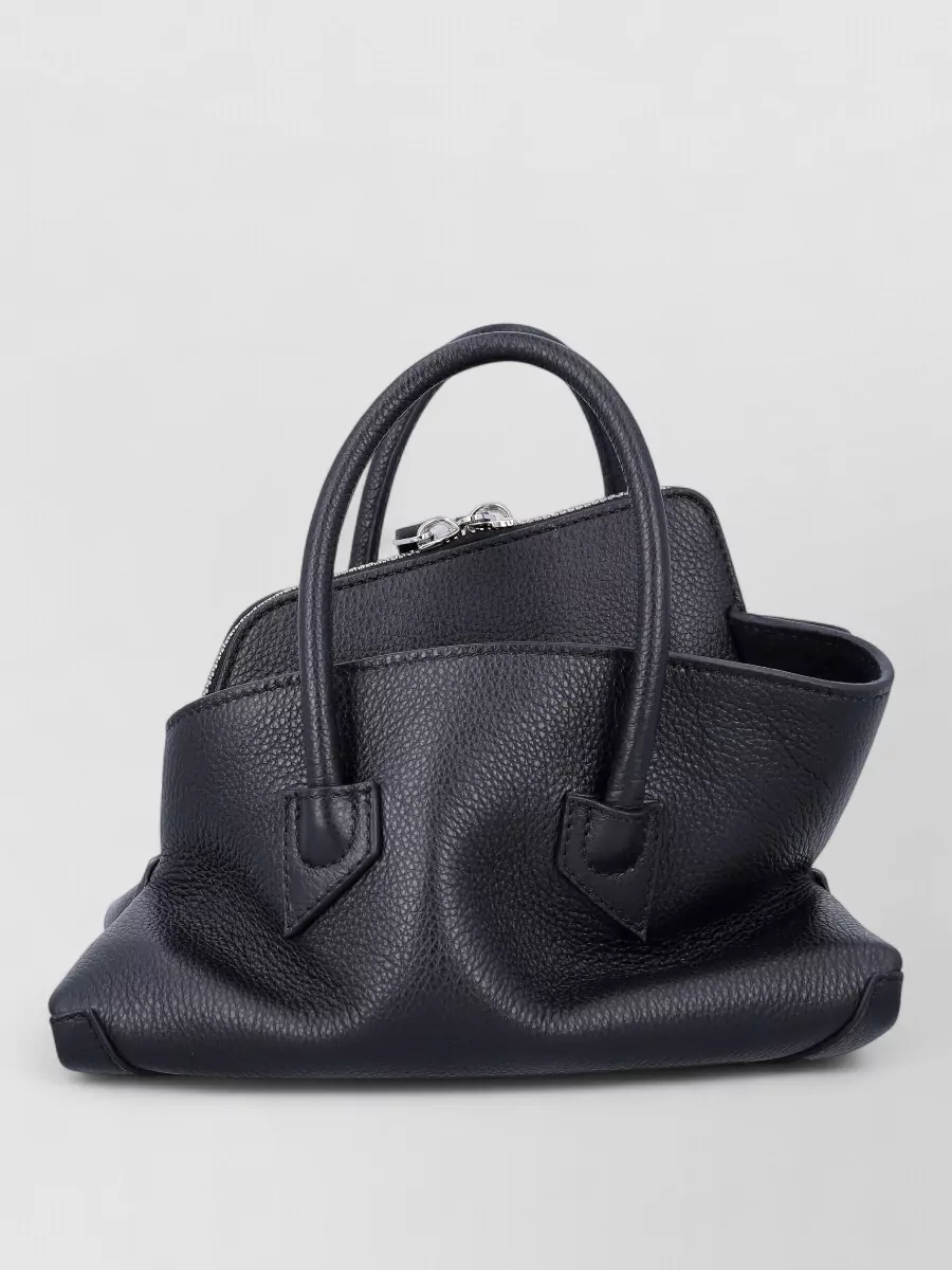 The Attico mini leather tote bag