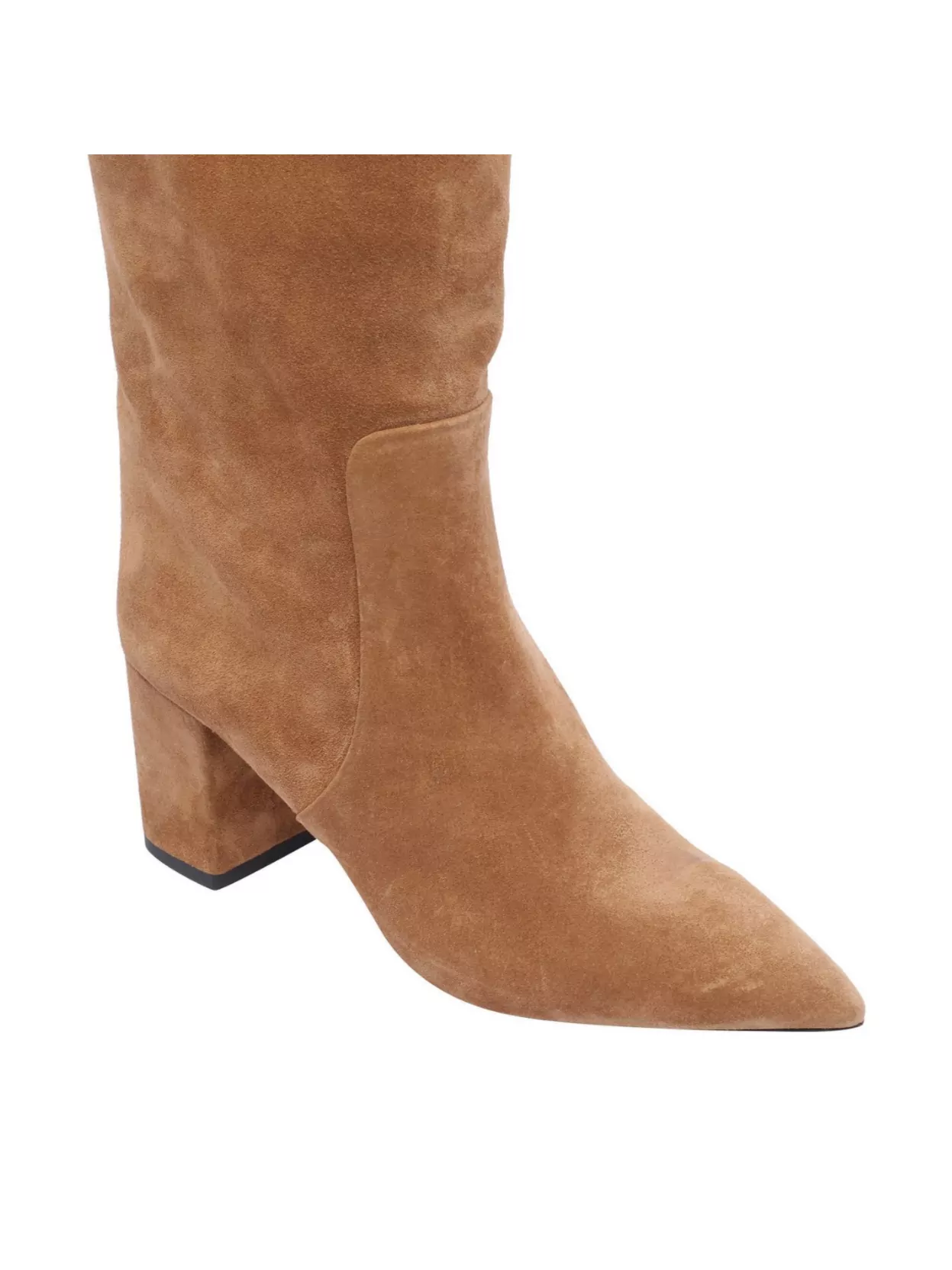 Paris Texas Suede Ankle Boots Block Heel