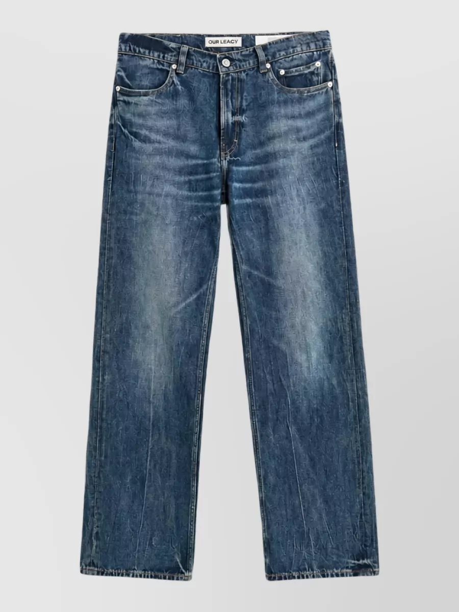 Our Legacy Denim straight-leg jeans