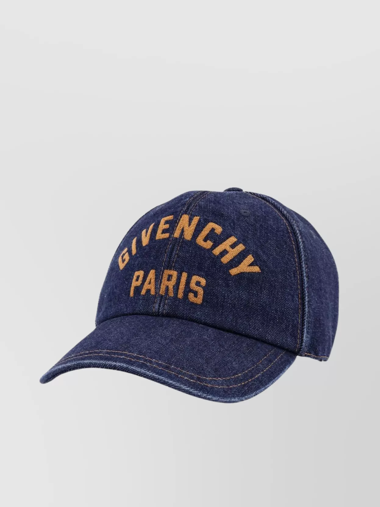 Givenchy Denim Baseball Cap Curved Brim
