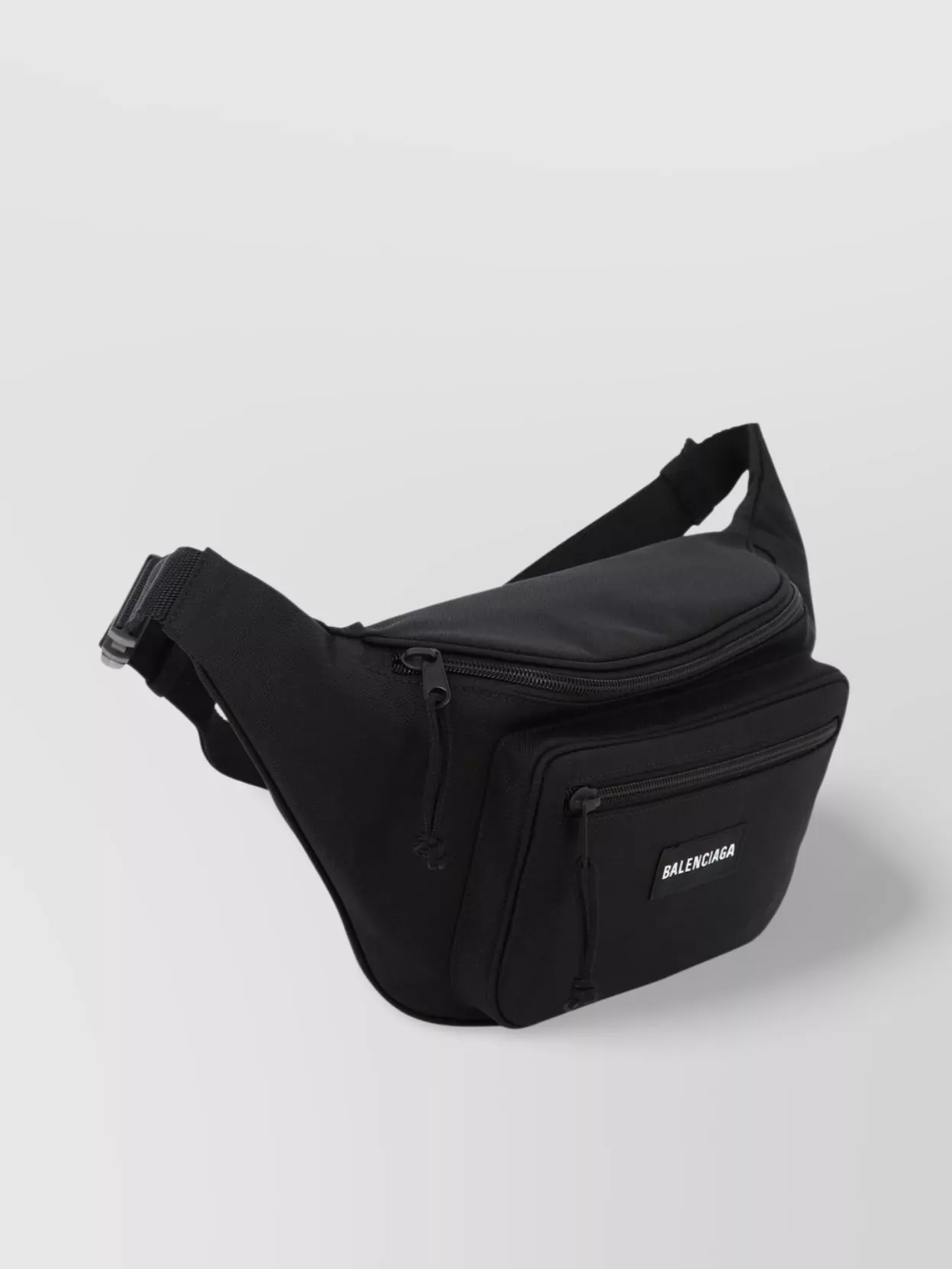 Balenciaga Adjustable Strap Waist Pouch With Front Zip Pocket