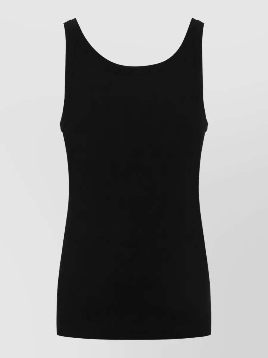 Dolce&Gabbana Marcello Ribbed Tank Top Adjustable Straps