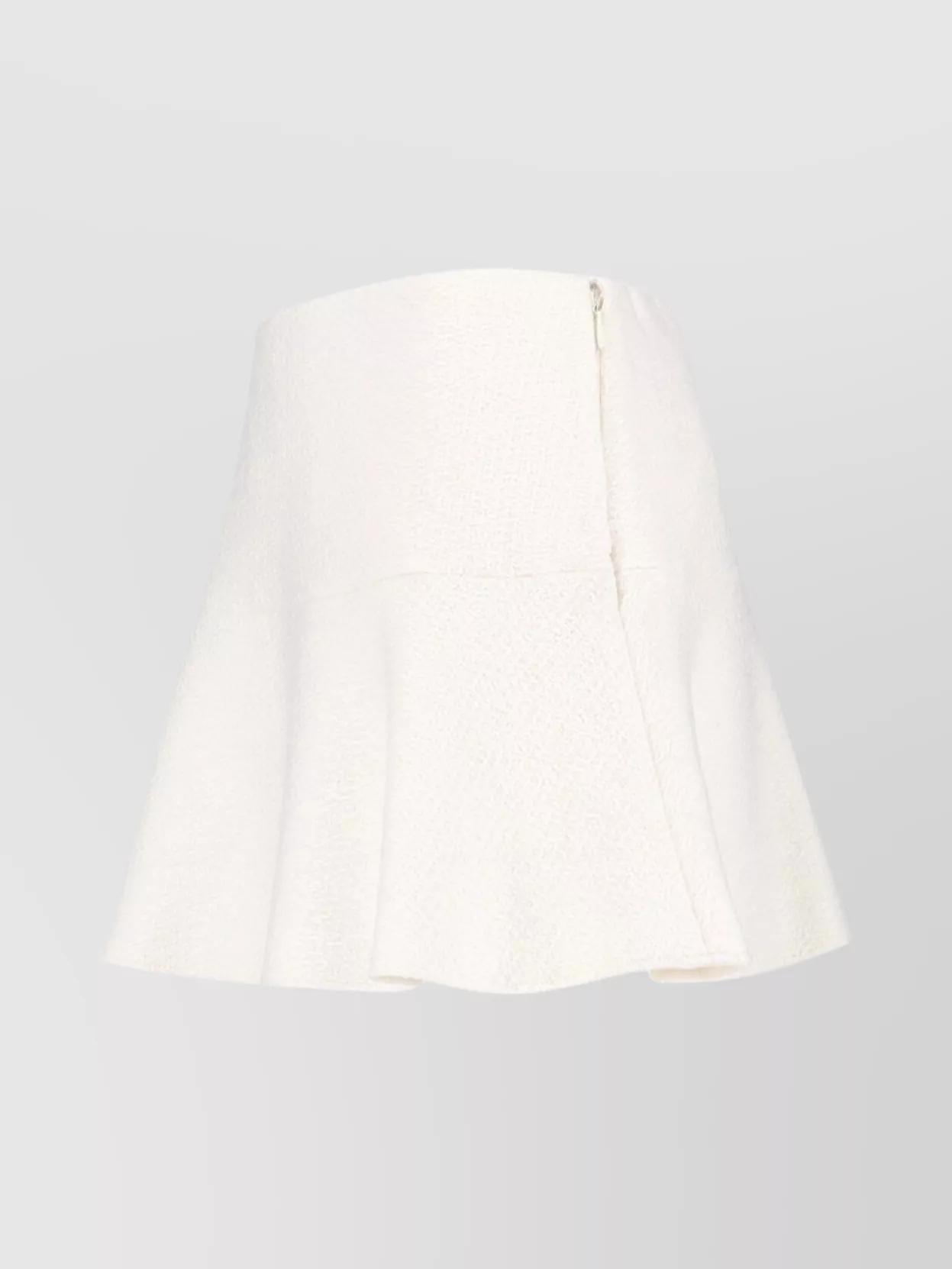 Gucci Flared Midi Skirt Textured Fabric