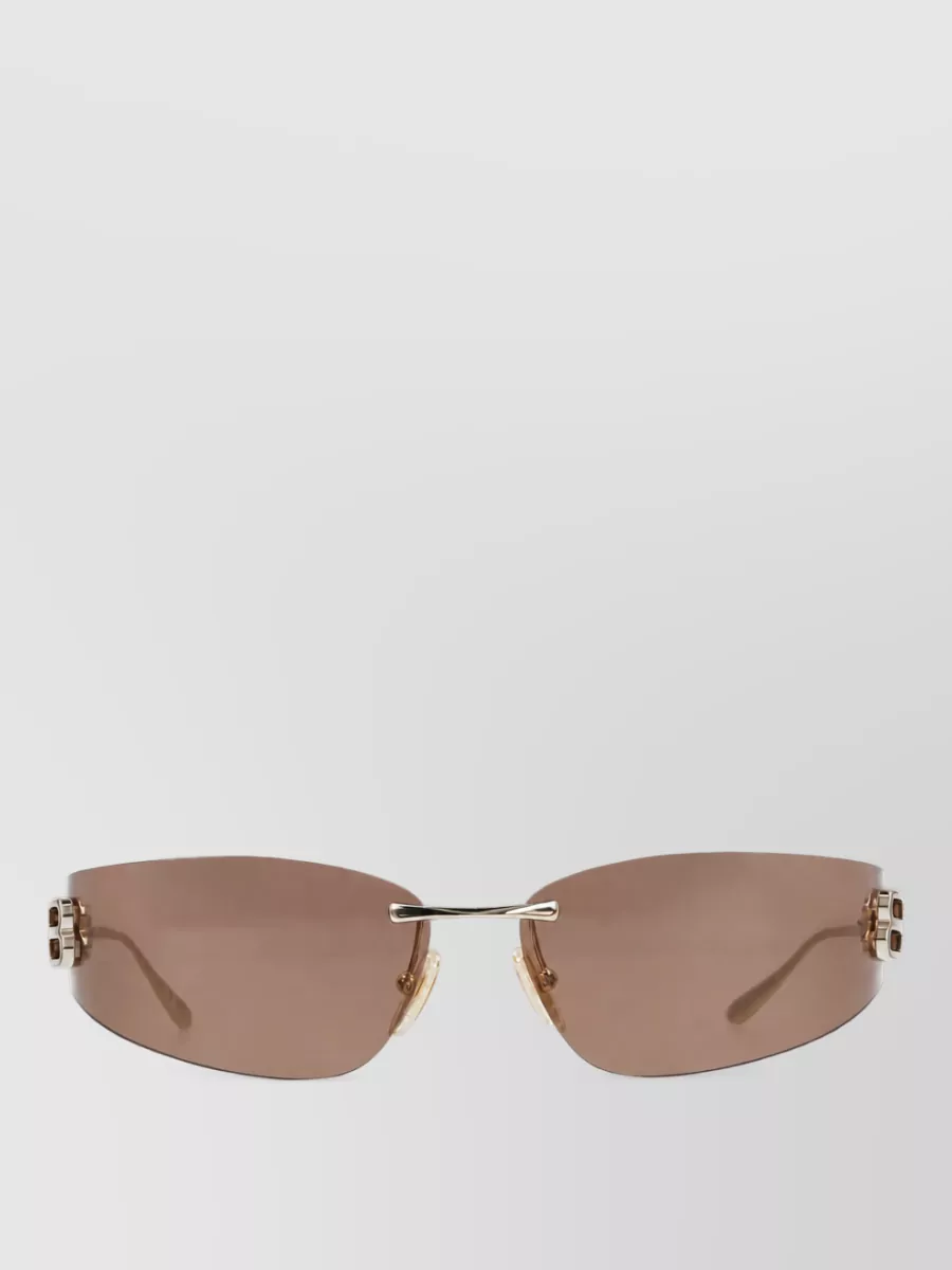 Balenciaga metal d-frame sunglasses