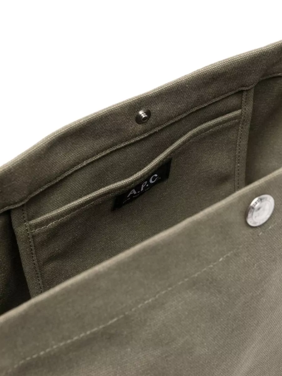 A.p.c. Cotton Shoulder Bag