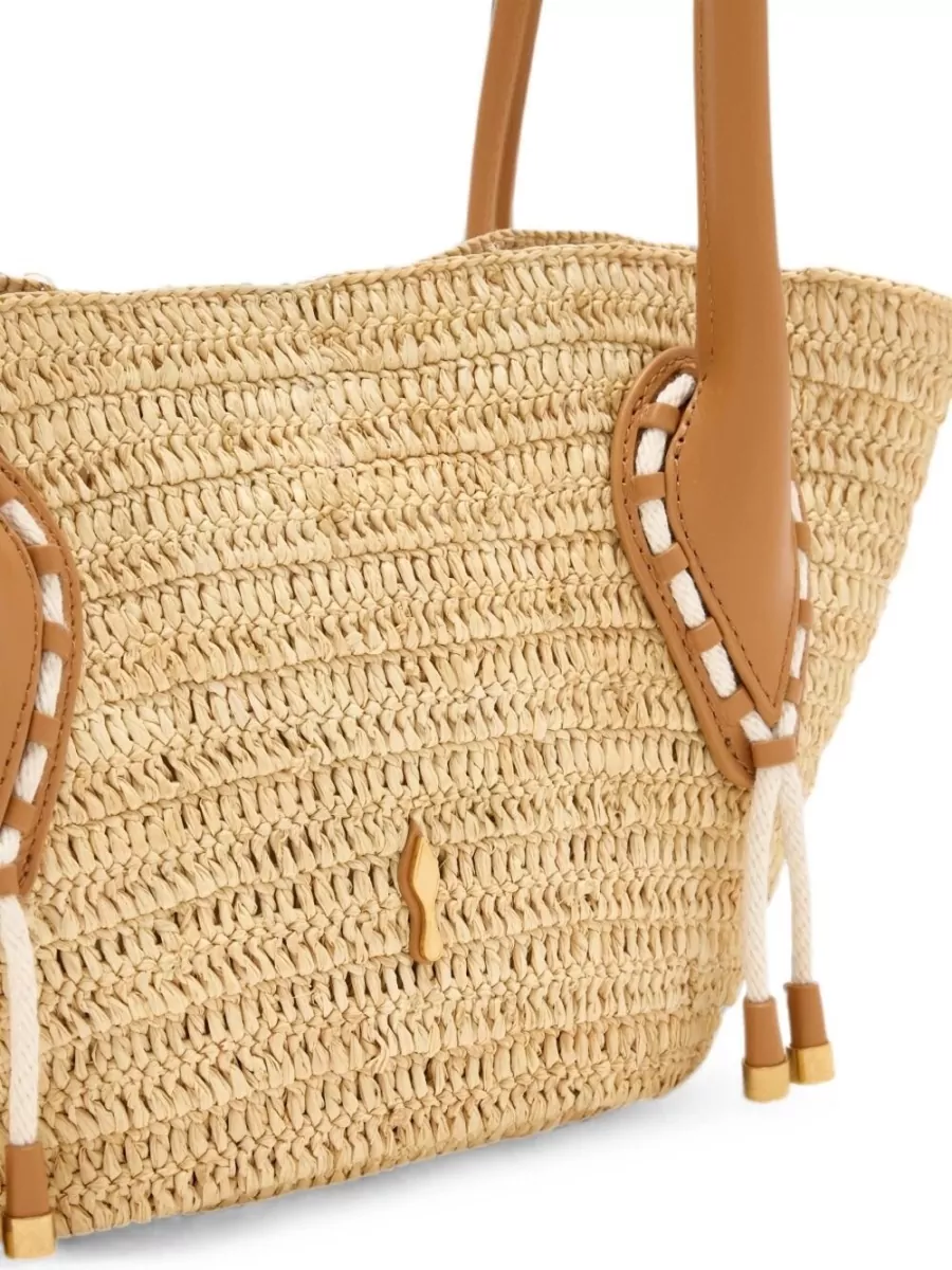 Christian Louboutin Venus Mini Raffia Beach Bag