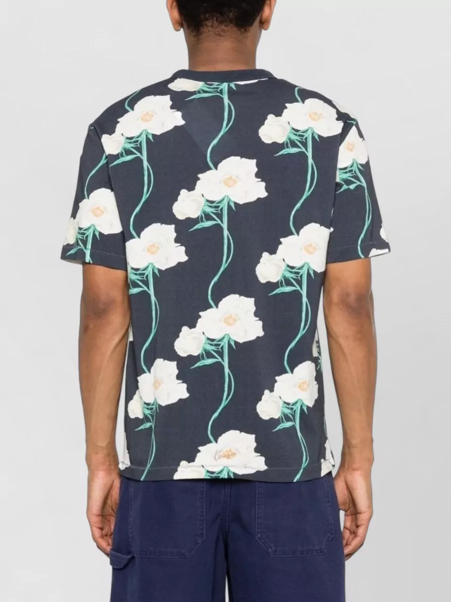 Kenzo Floral-Print Short-Sleeve T-Shirt