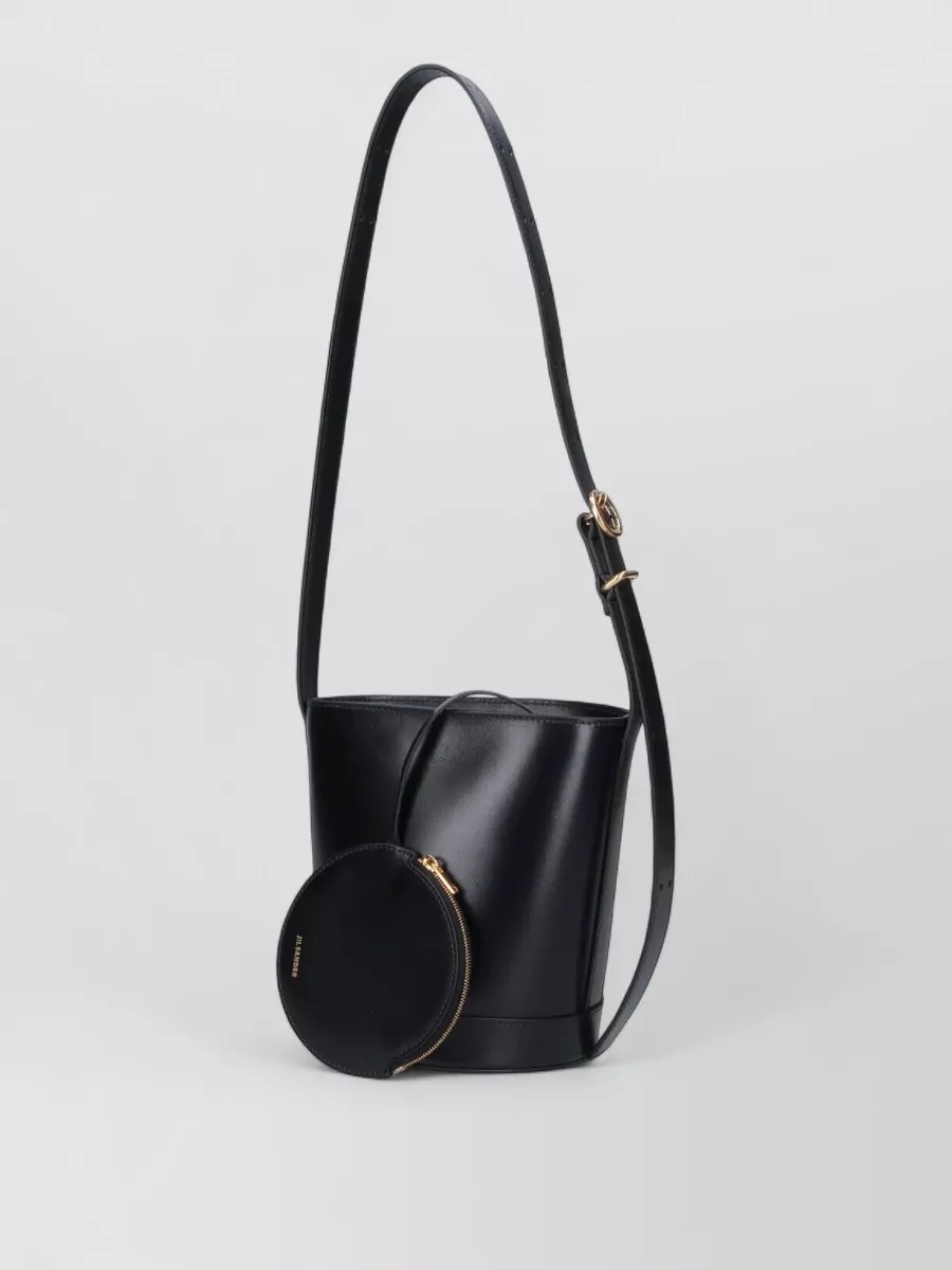 Jil Sander Modern Bucket Shoulder Bag With Adjustable Strap