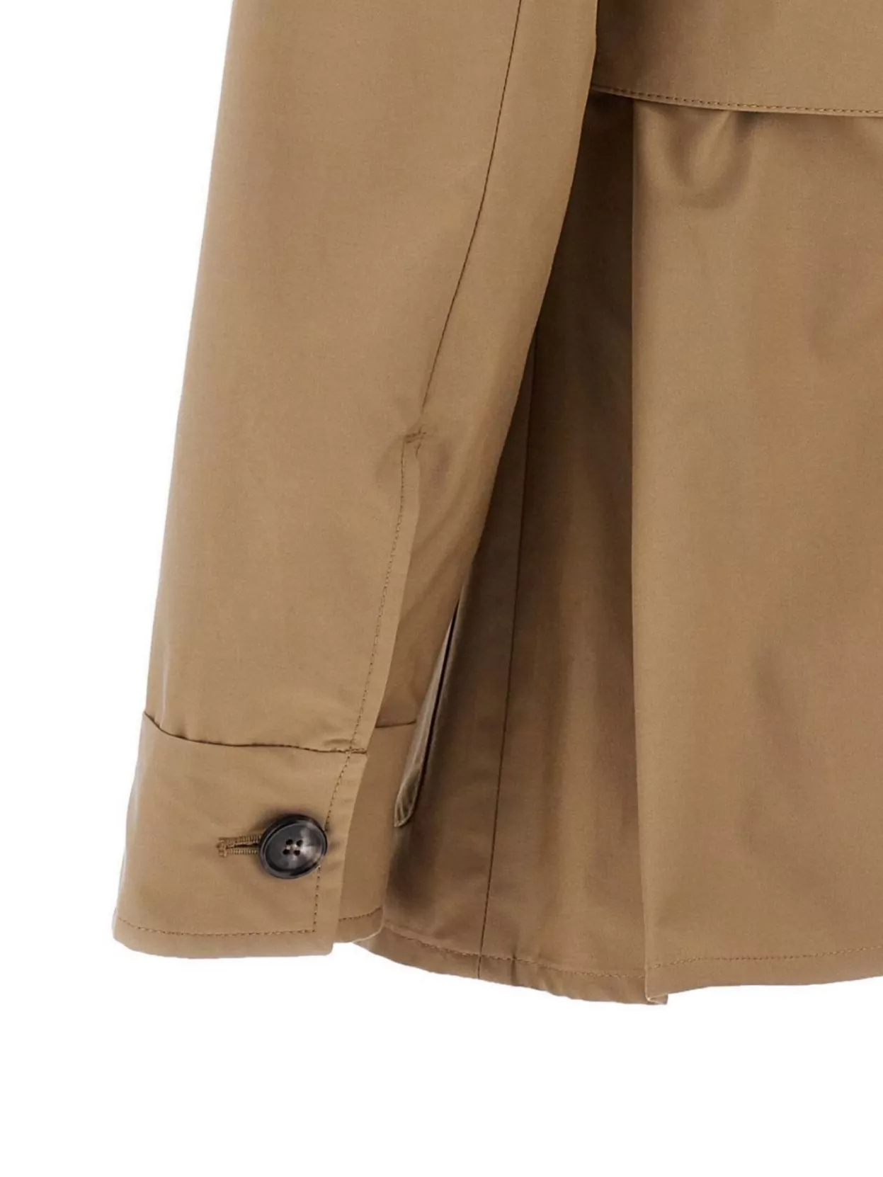 Shop 's Max Mara Belted Waist Jacket With Flap Pockets