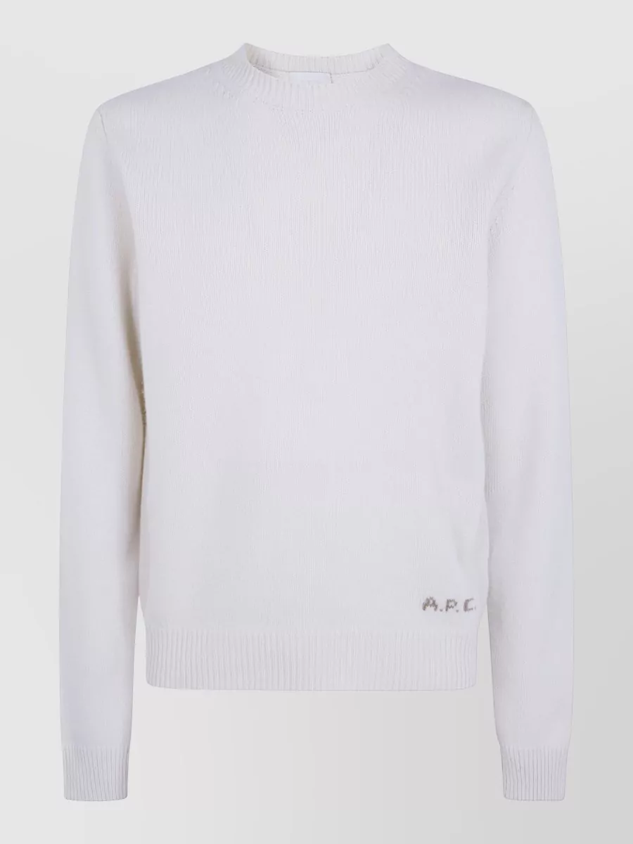 A.P.C. wool crewneck t-shirt