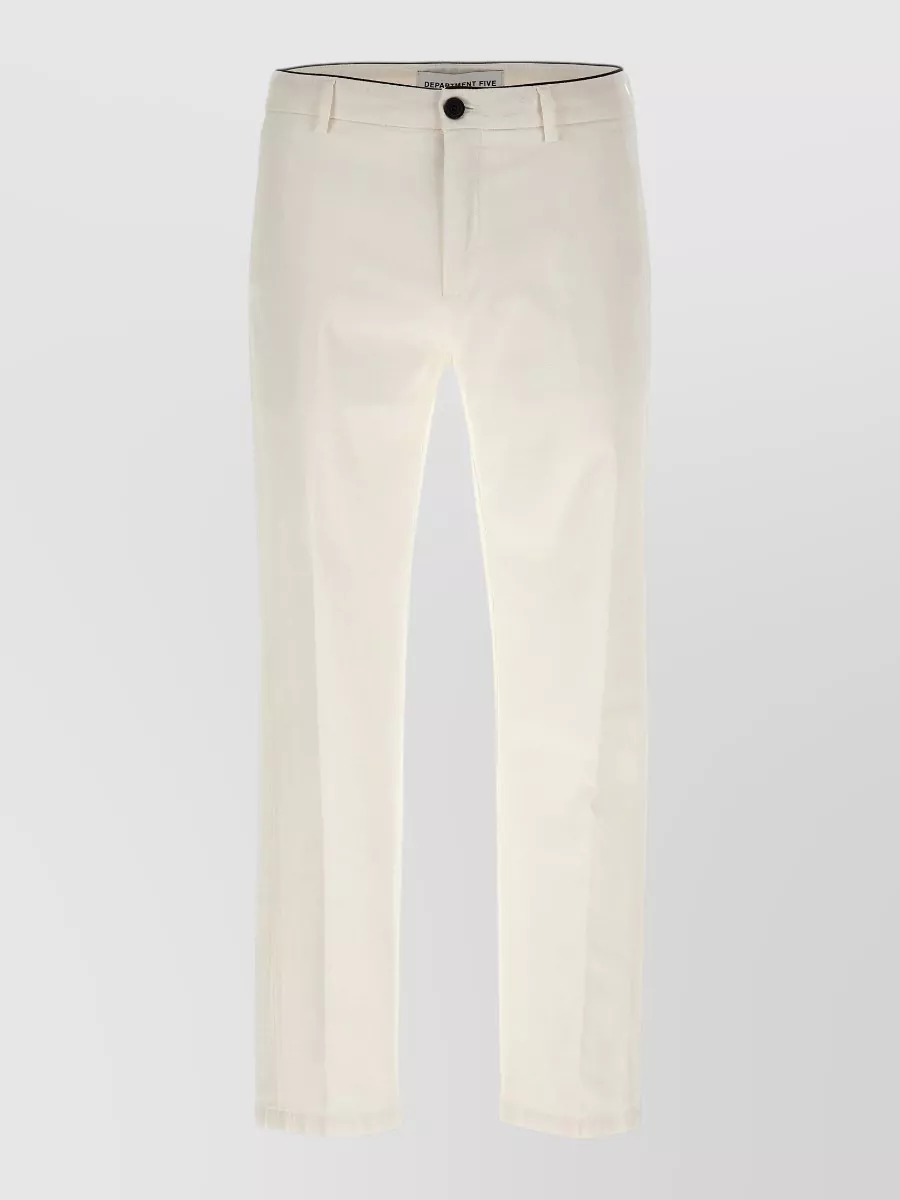 Department 5 cotton regular-fit straight-leg trousers