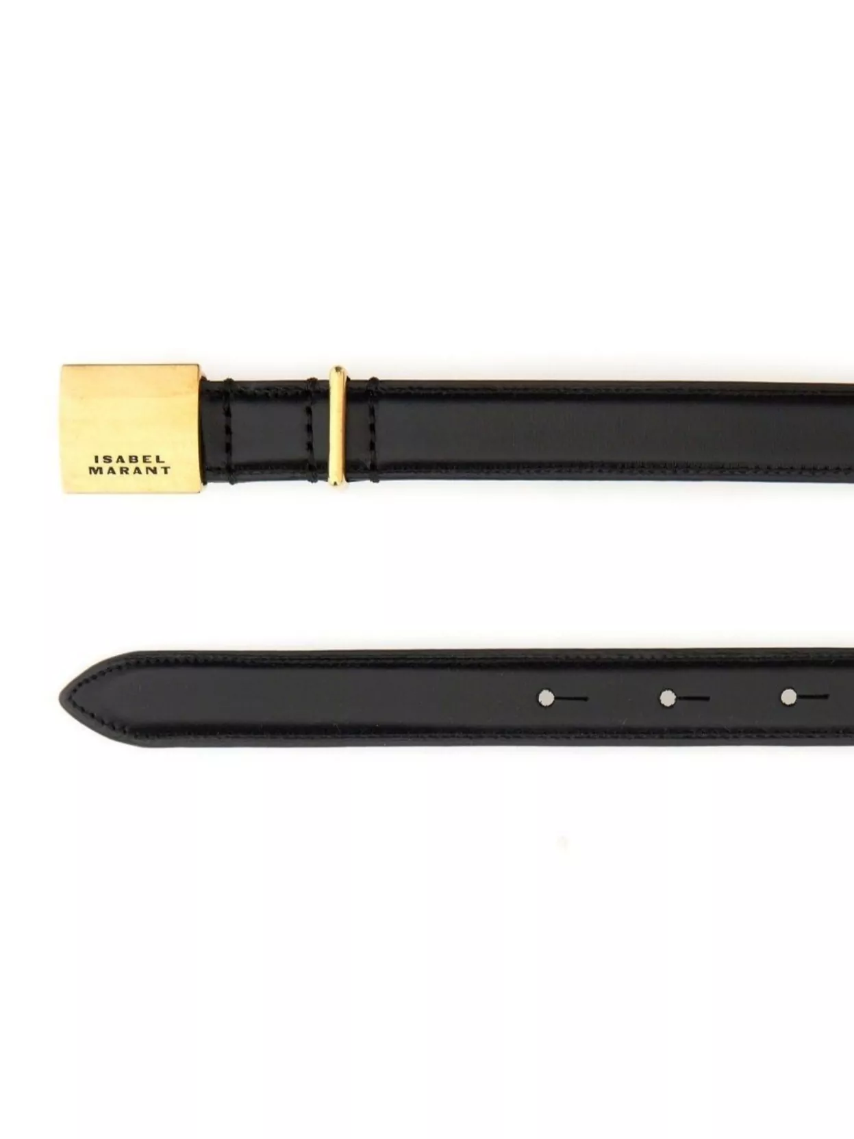 Isabel Marant Adjustable Gold-tone Buckle Belt