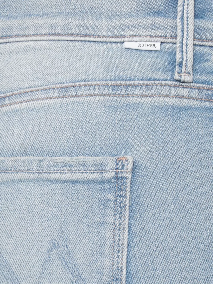 Mother Mid-Rise Wide-Leg Jeans