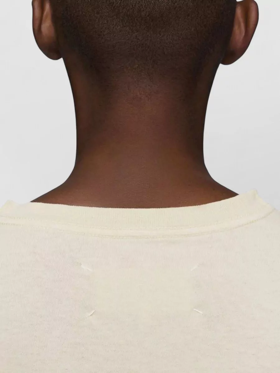 Maison Margiela Number Print Graphic Relaxed Fit T Shirt