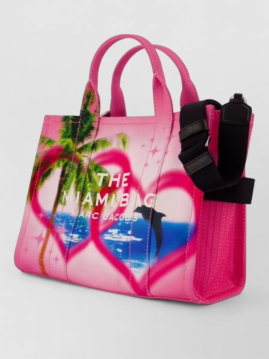 Marc Jacobs The Medium Tote Bag Cotton Beach Bag