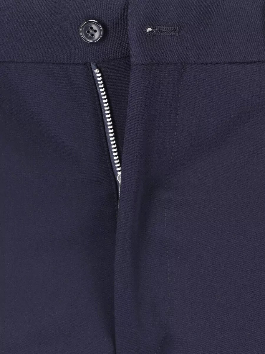Comme Des Garçons Wool Straight-Leg Trousers