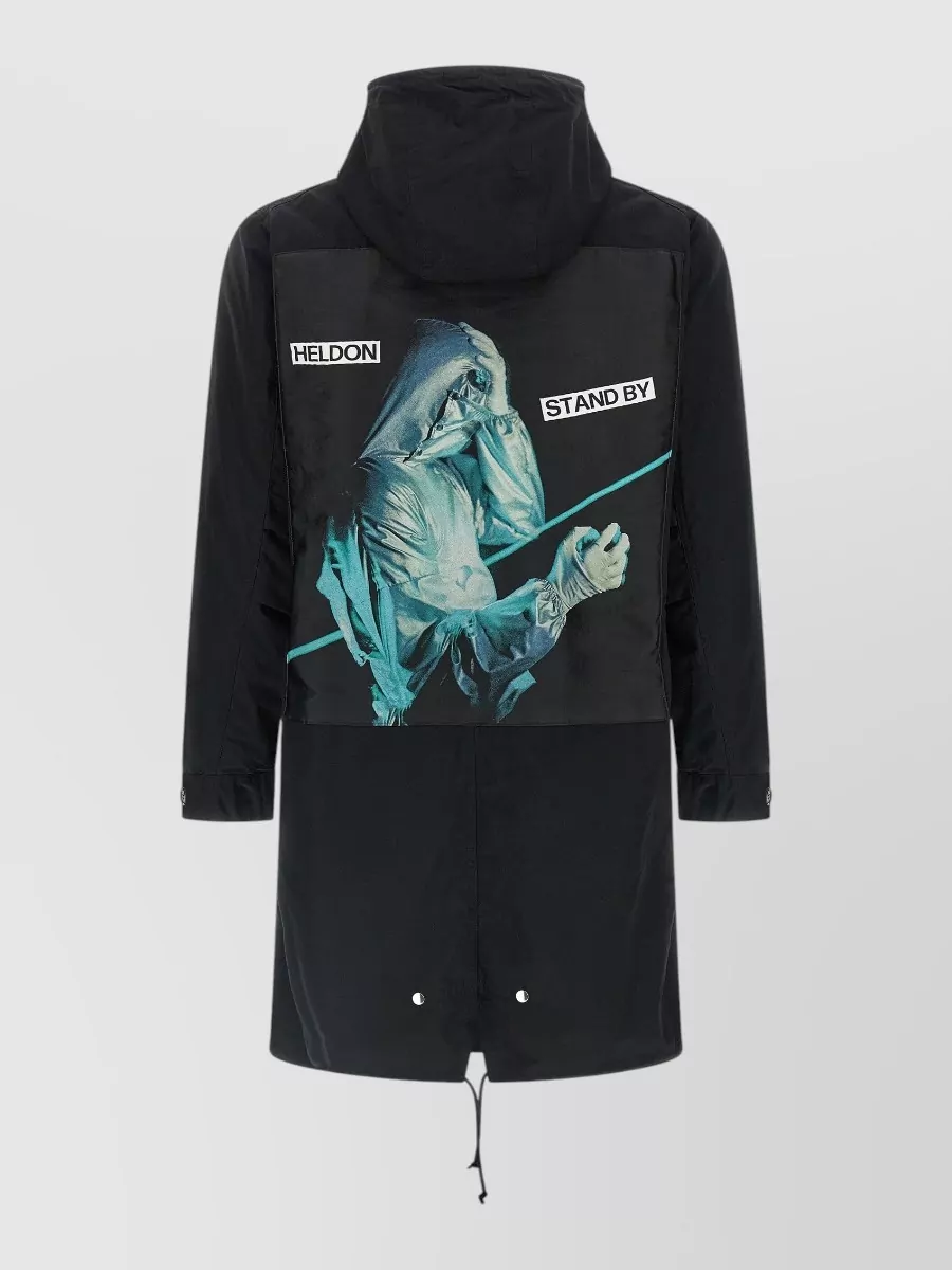 Undercover cotton hooded parka