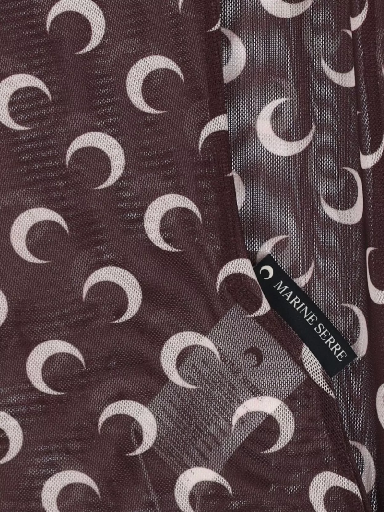 Marine Serre Printed Knee Length Dress