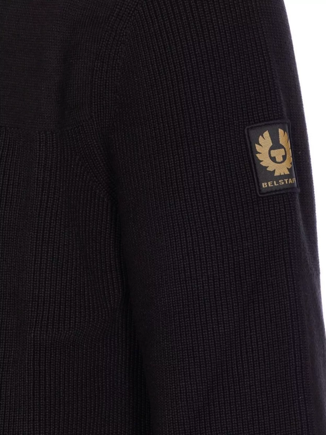 Belstaff Ribbed Crewneck Long Sleeve Sweater