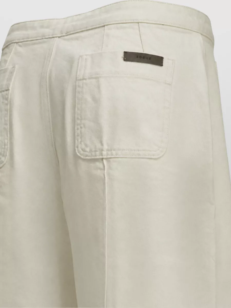 Soeur Denim Wide-Leg Jeans