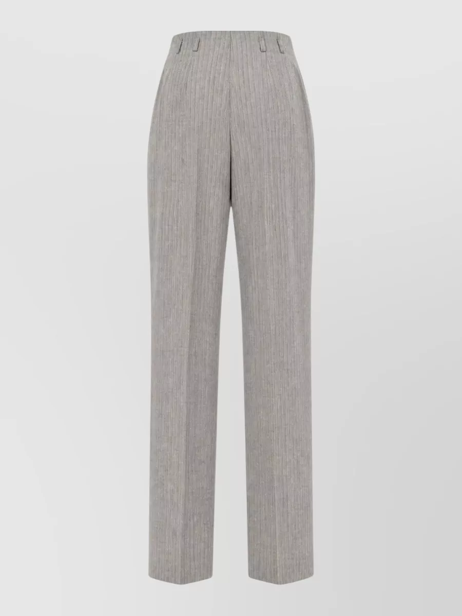 Alberta Ferretti embroidered suit trousers