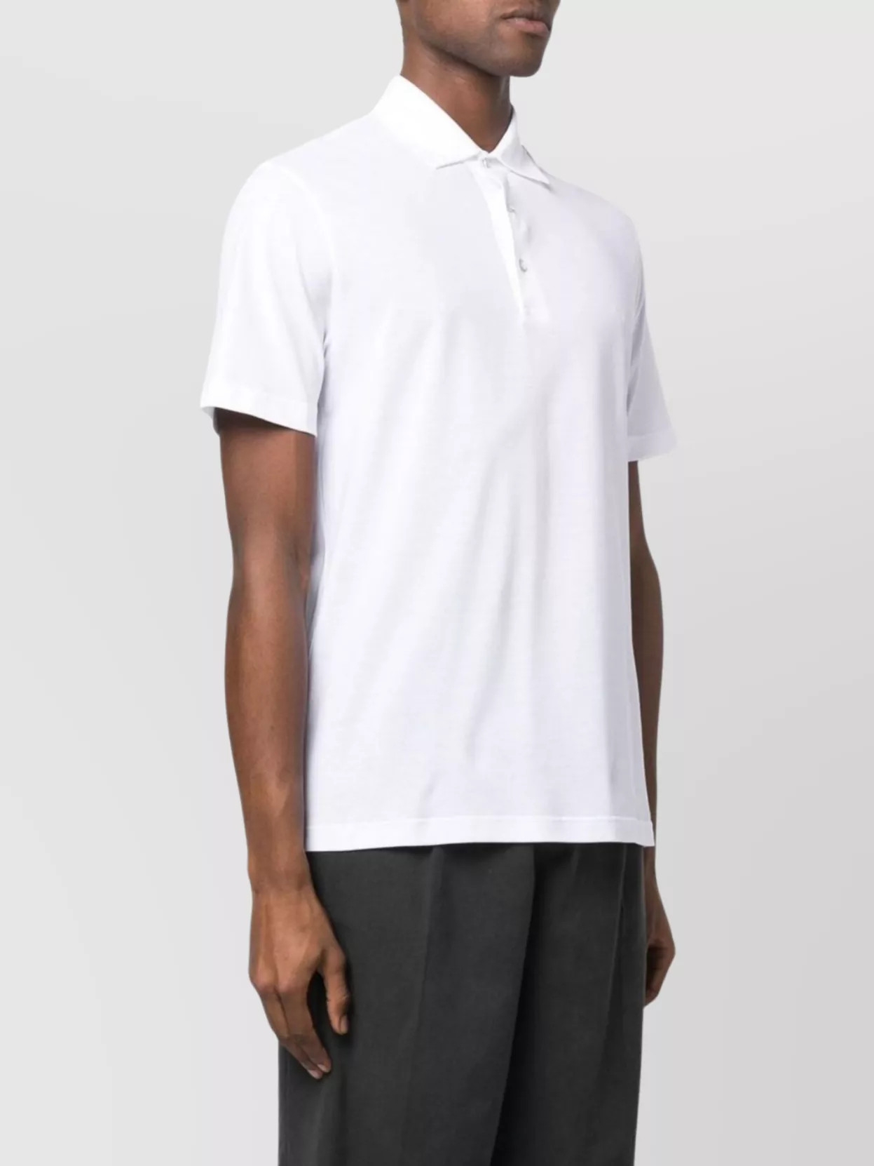 Herno Men's Short Sleeve Polo Shirt