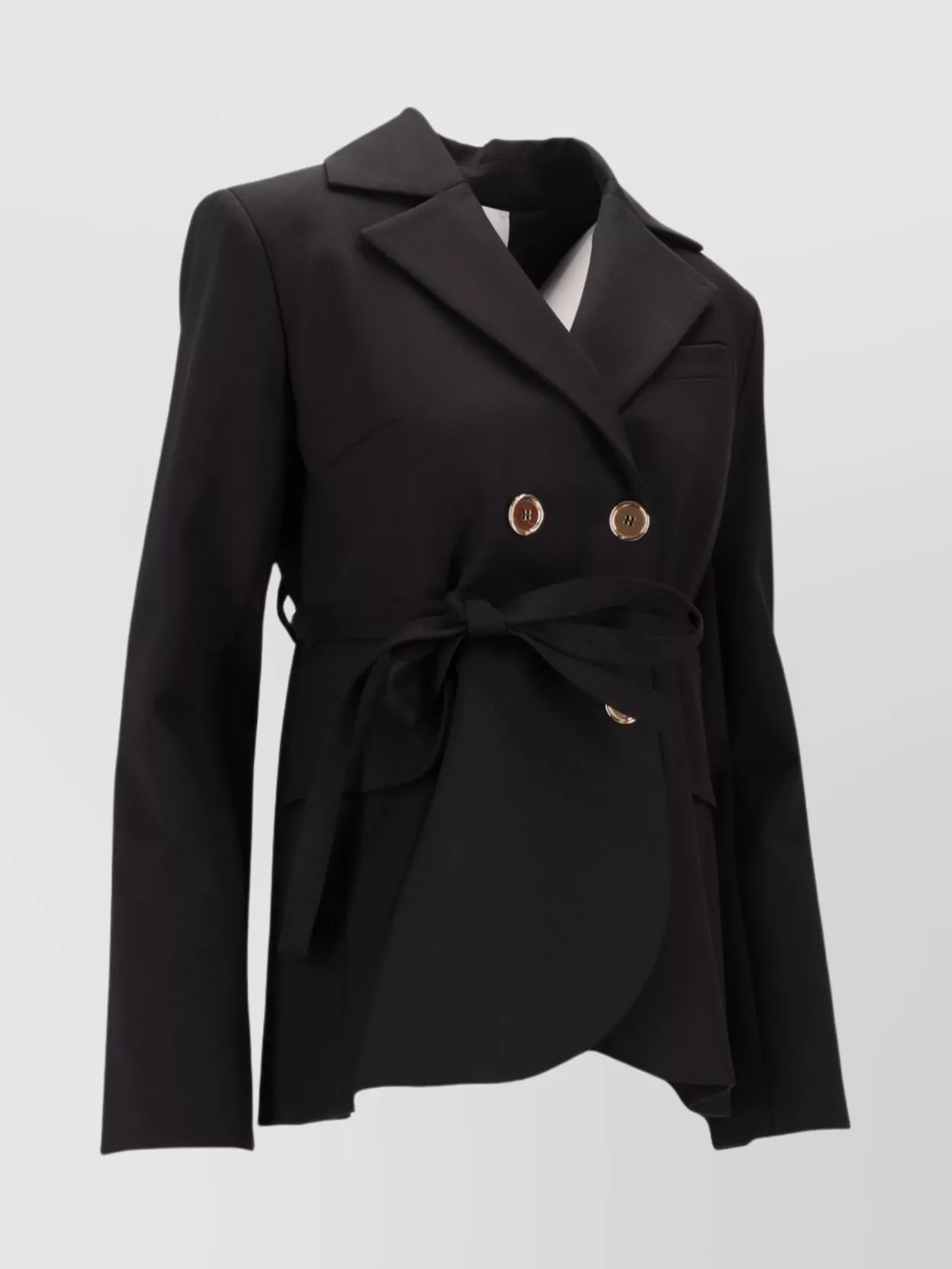 Patou Tailored Jacket Belted Waist