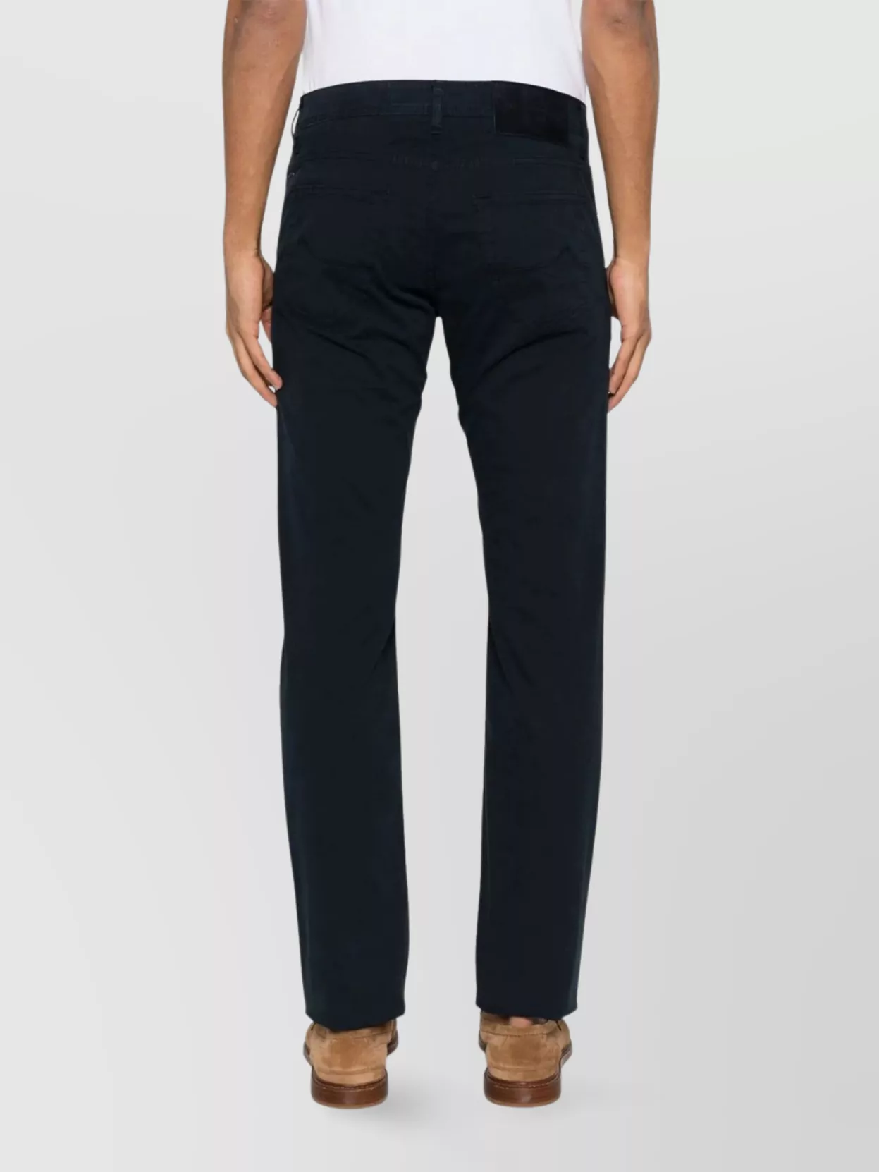 Jacob Cohen Five Pocket Trousers Featuring Back Pockets