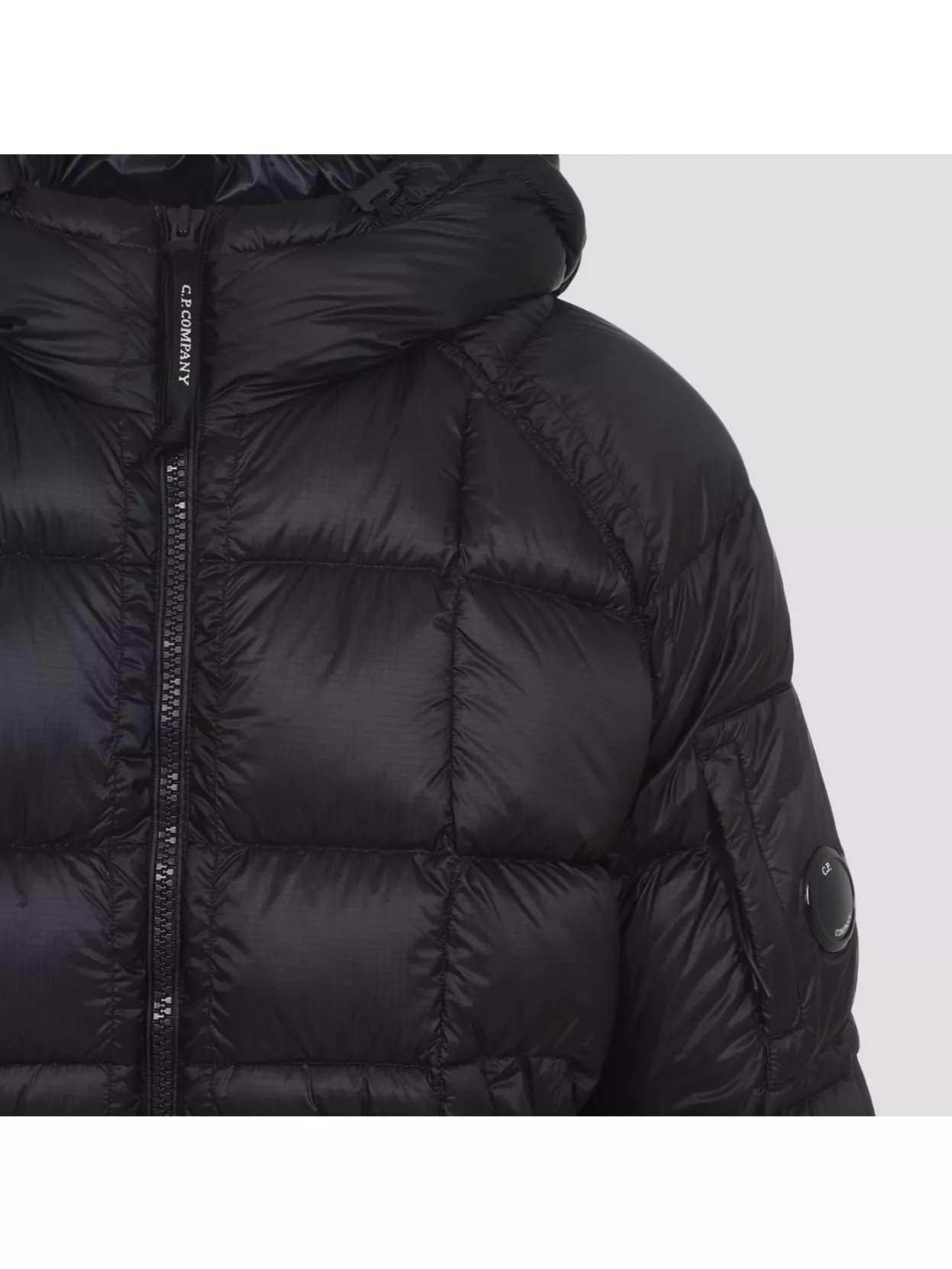 C.p. Company Medium Shell Jacket With Hood And Cuffs