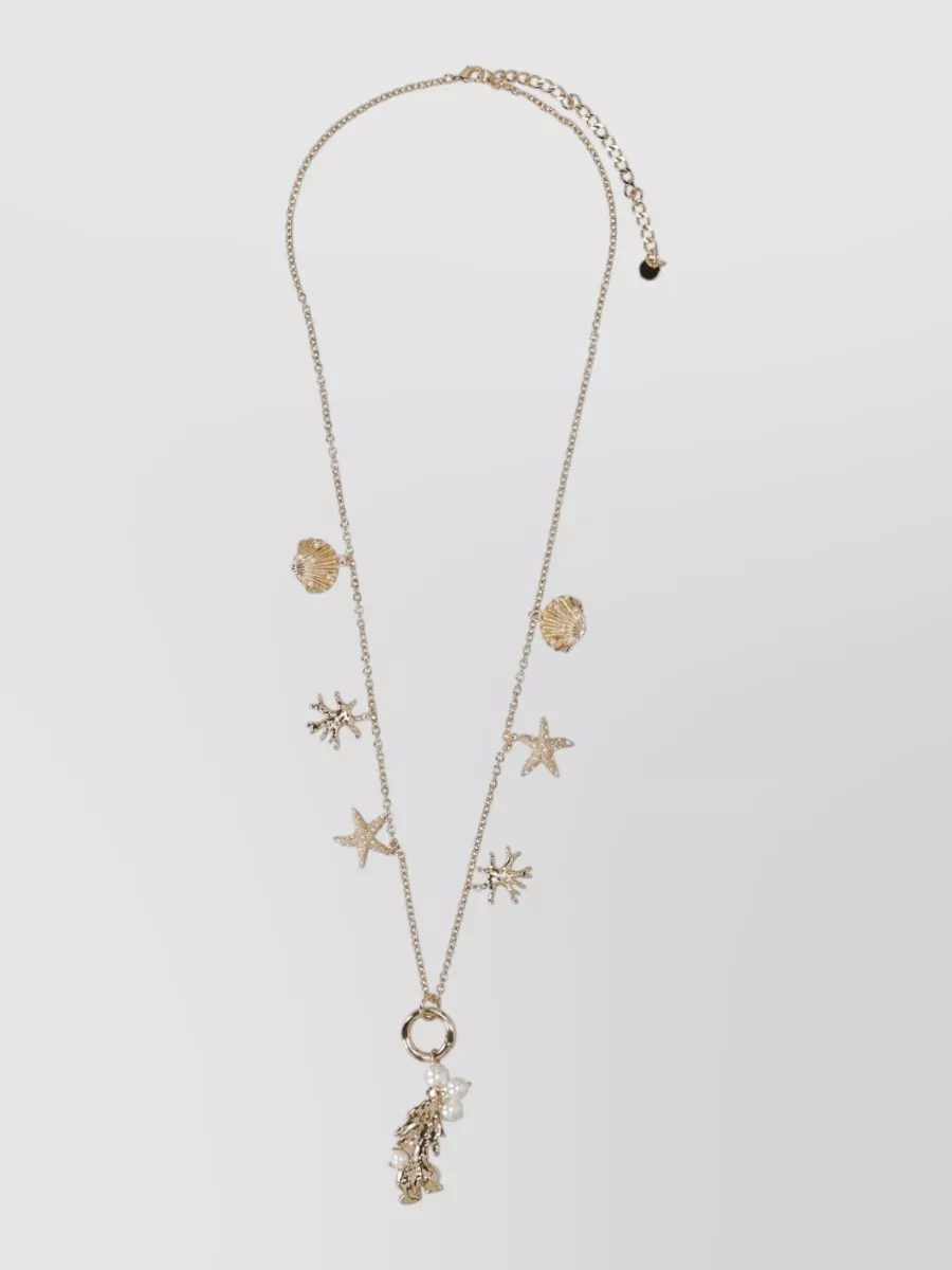 Self-Portrait Gold-Plated Necklace