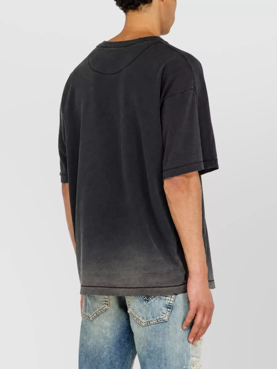 Diesel Gradient Cotton T-Shirt
