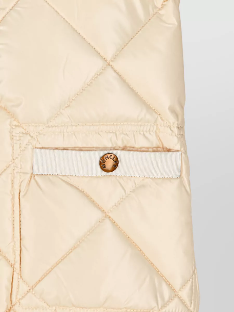 Moncler Down Padded Crewneck Bomber Jacket
