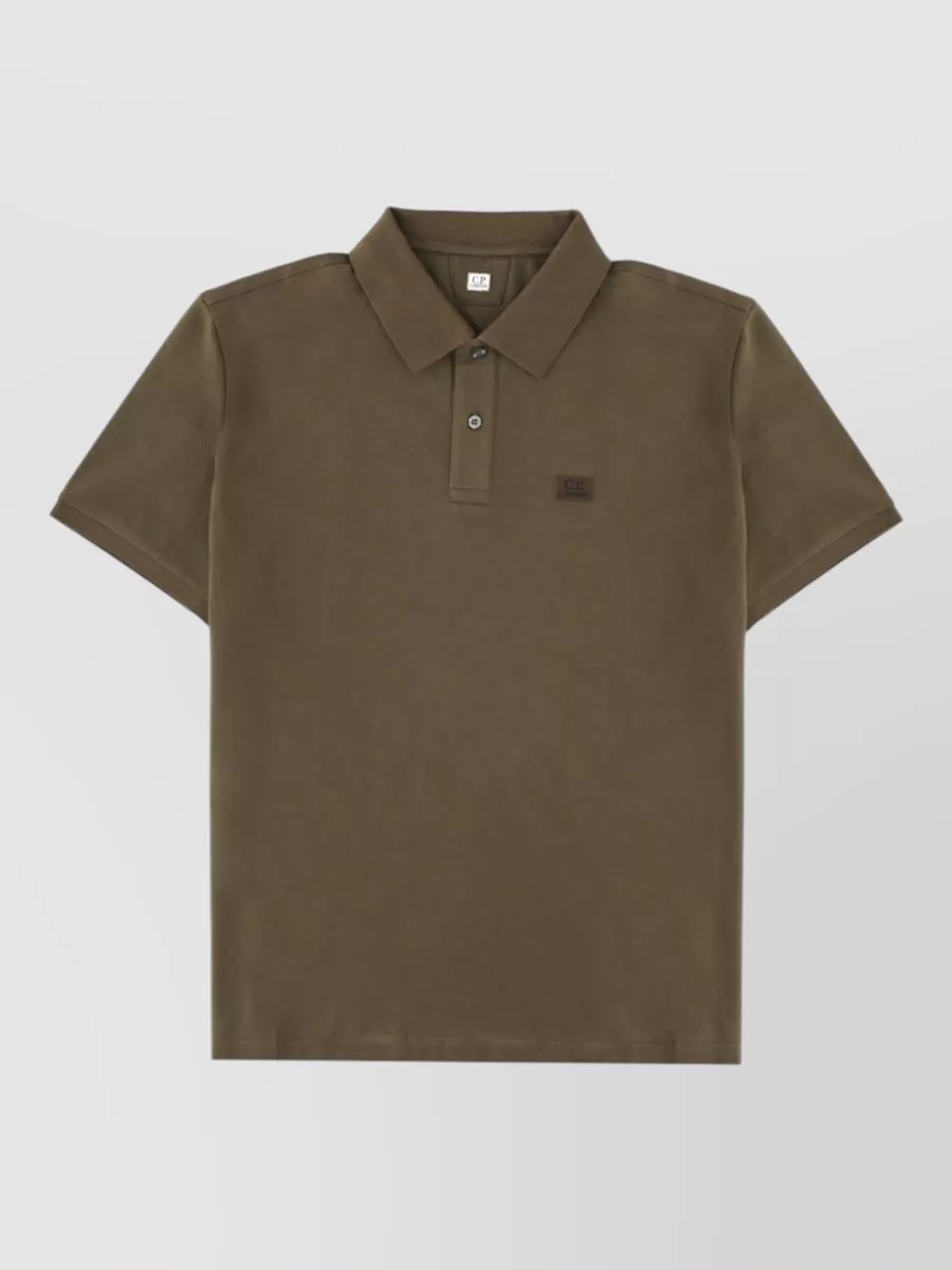 C.P. Company short-sleeve polo shirt