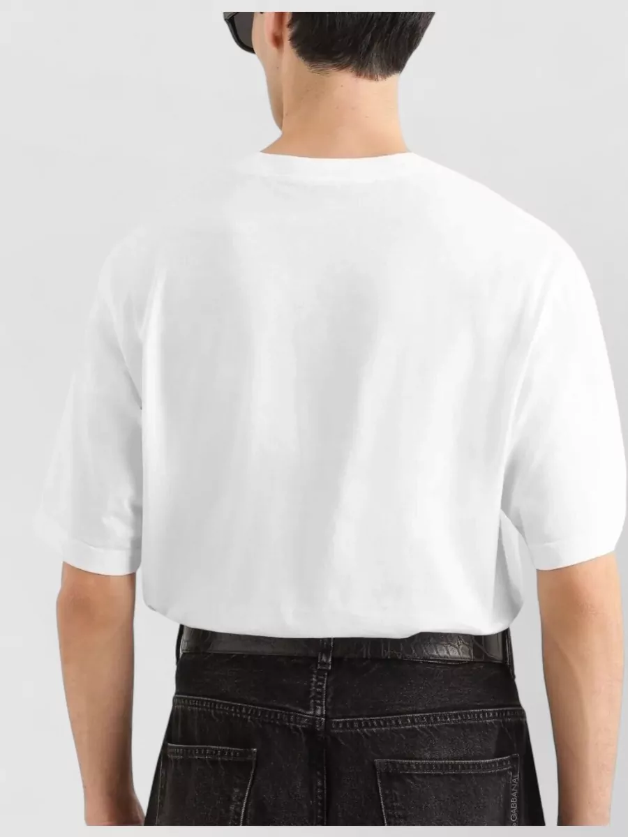 Dolce&Gabbana Cotton Regular-Fit Crew-Neck Short-Sleeve T-Shirt