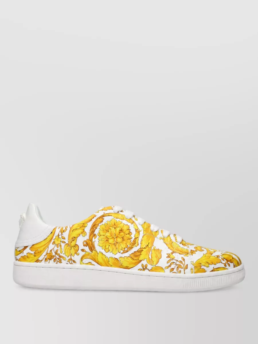 Versace Leather Sneakers