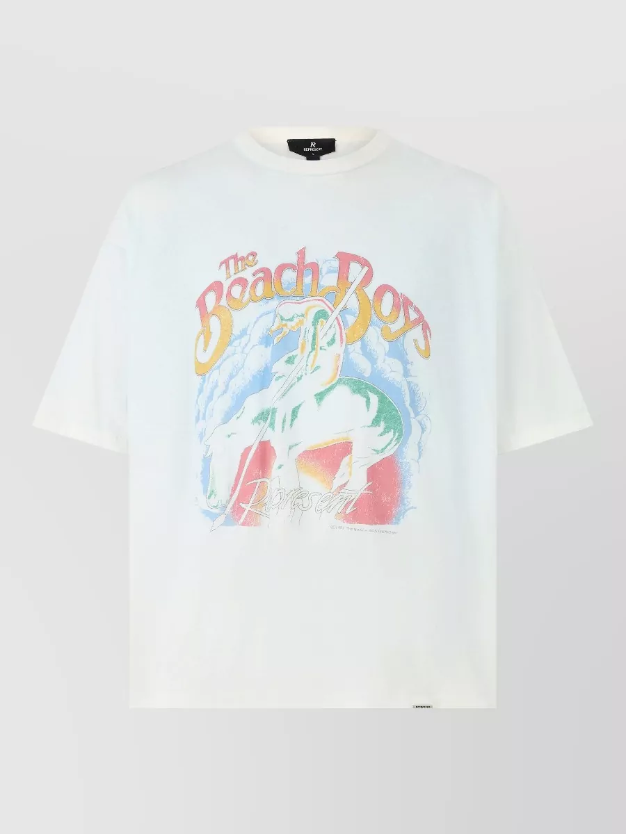 Represent printed cotton t-shirt