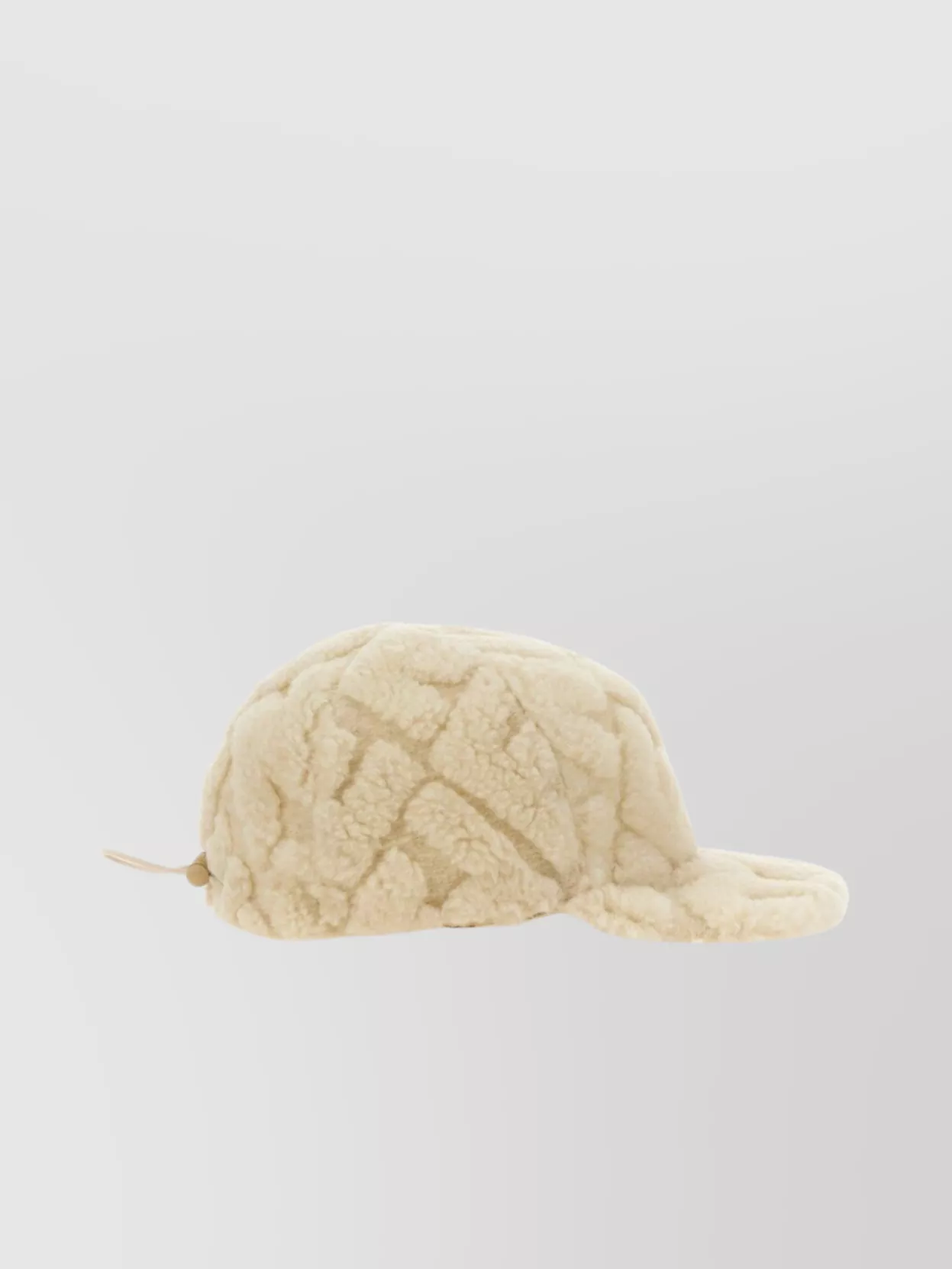 Fendi Baseball Hat Wool Curved Brim