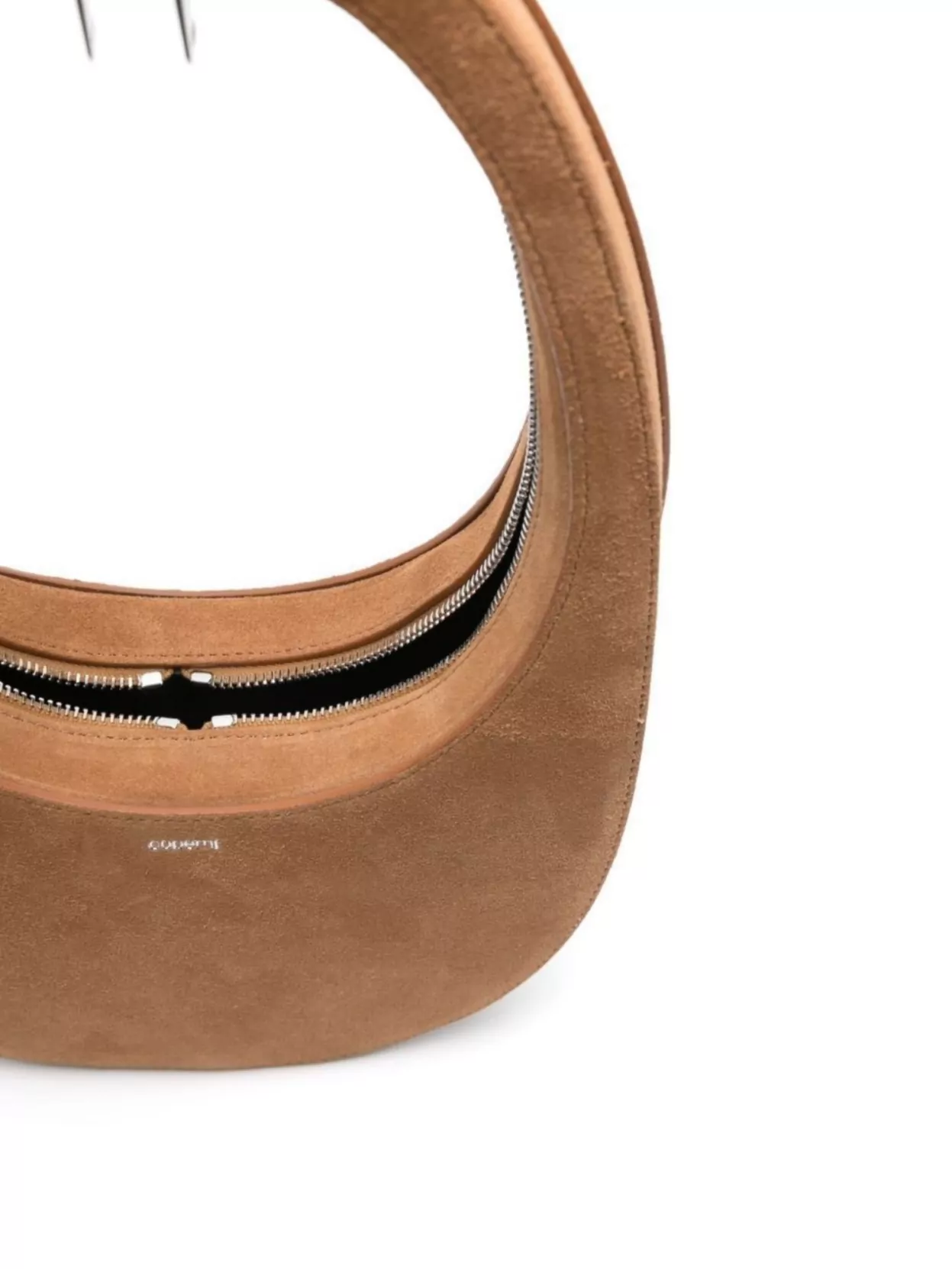 Coperni Swipe Suede Leather Crossbody Bag