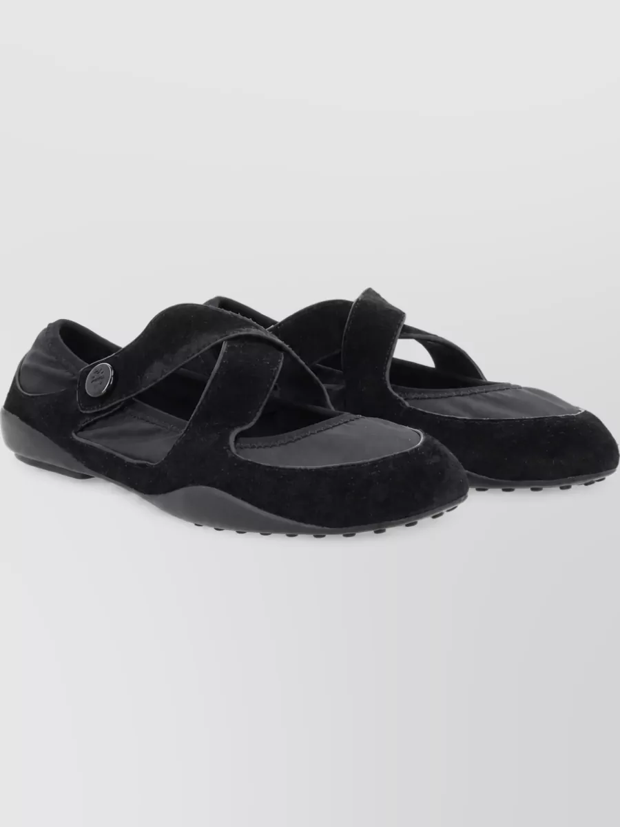 Tory Burch Romy Sport Mary Jane Rubber Sole Loafers