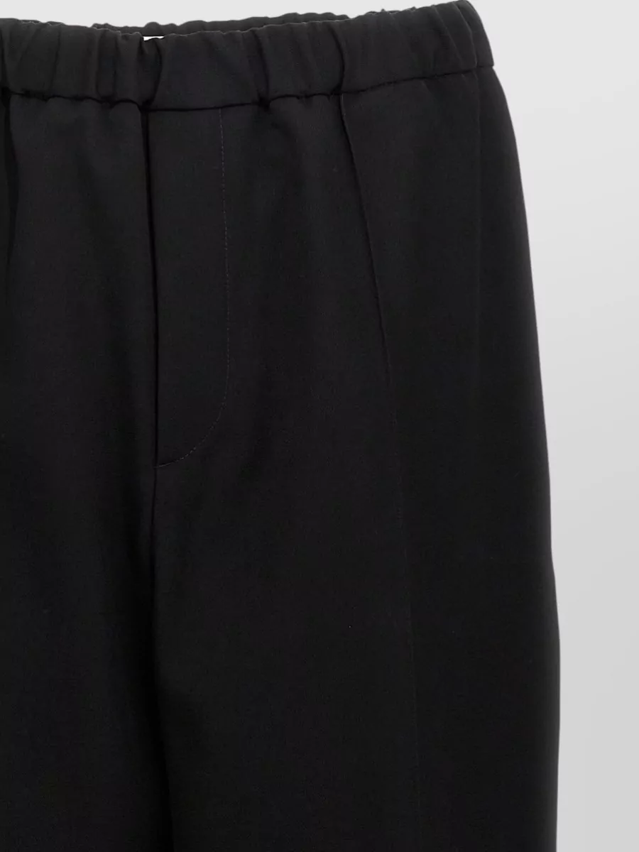 Jil Sander Wool Tapered Trousers